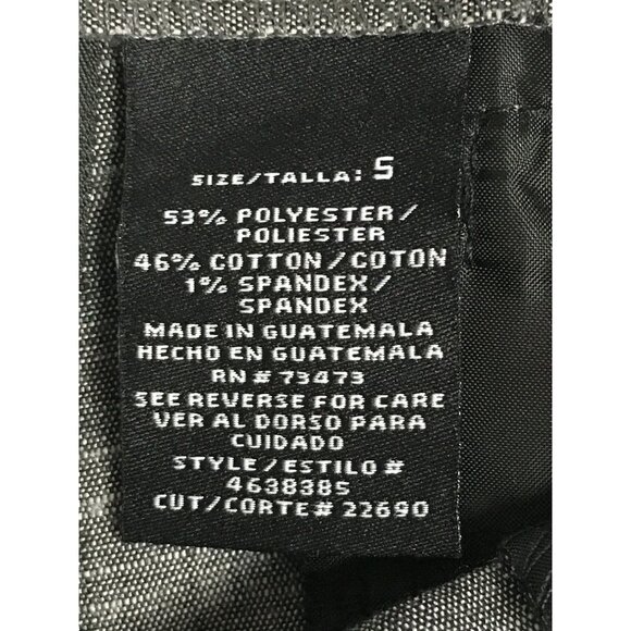 Tracy Evans Limited Women Capri Dress Pants Size 5 Gray Mid Rise Boot Cut Pocket - Picture 7 of 13